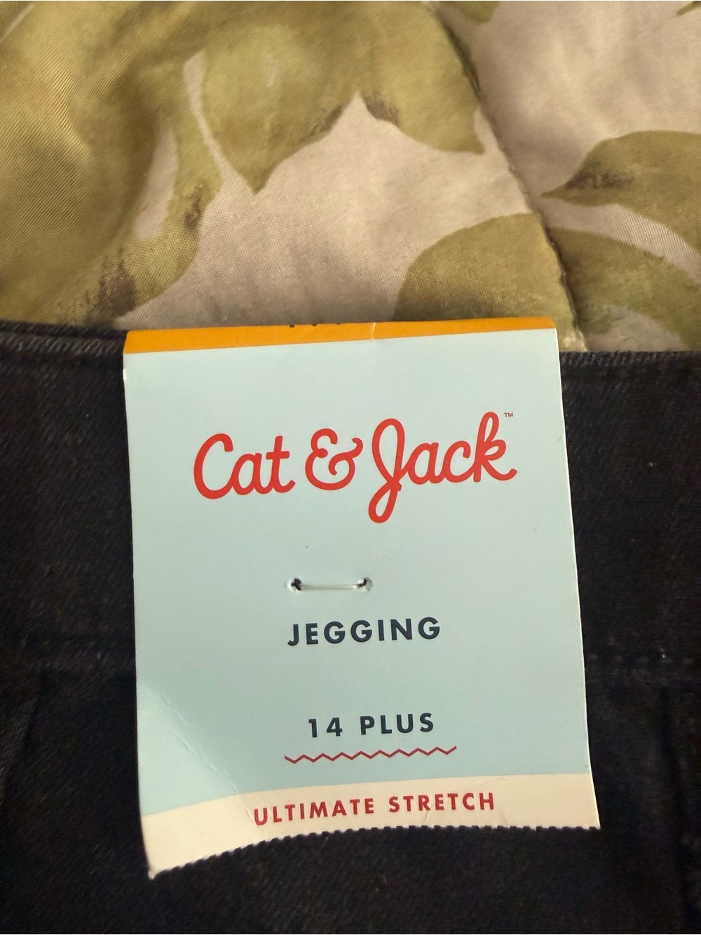 Cat & Jack Gitls Plus 14 Black Jeggings - Ultimate Stretch